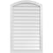 Ekena Millwork Arch Top Surface Mount PVC Gable Vent: Functional, w/ 2"W x 2"P Brickmould Sill Frame, 26"W x 42"H GVPAR26X4203SF - alternate 1